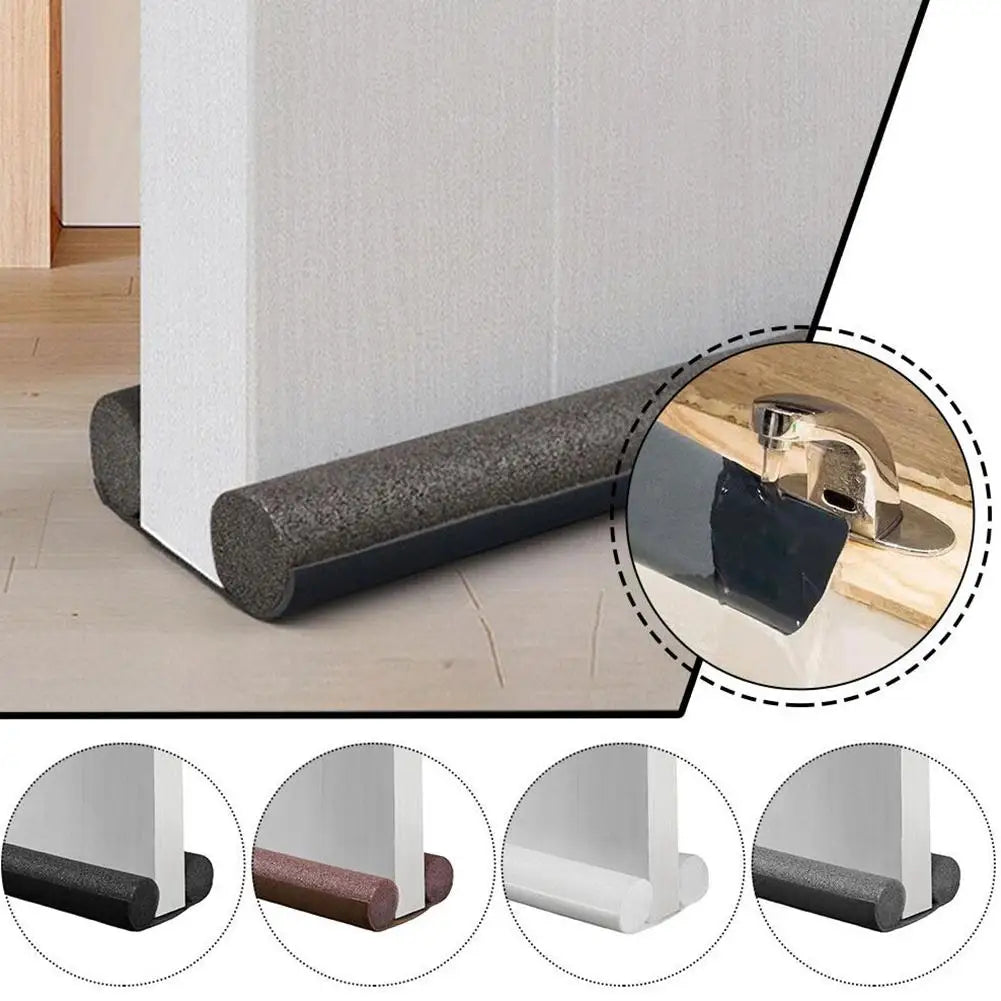 Door Gaps Cover Door Bottom Seal Strip Weather Strip Anti-Cold Gap Blocker Sealing Outdoor Odor Insect Blocker Foam