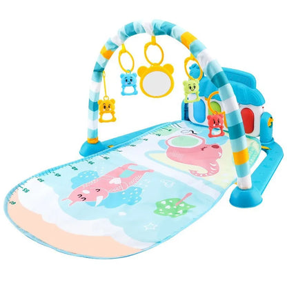 Musical Baby Activity Gym Rack Play Mat Kid Rug Puzzle Mat Carpet Piano Keyboard Infant Playmat Crawling Game Pad Baby Toy Gift