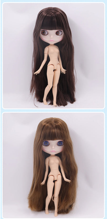 ICY DBS Blyth Doll 1/6 Joint Body 30CM BJD toys Natural shiny face with extra hands AB DIY Fashion Dolls girl gift