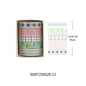 MINKYS 5pcs/set Basic Grid Star Decorative Tape Cute Cartoon Creative Washi Tape School Stationery