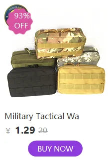 New Tactical Adjustable Walkie Talkie Holder Radio Pouch Hunting Interphone Hanging Bag Outdoor Nylon Molle Radio Pouch