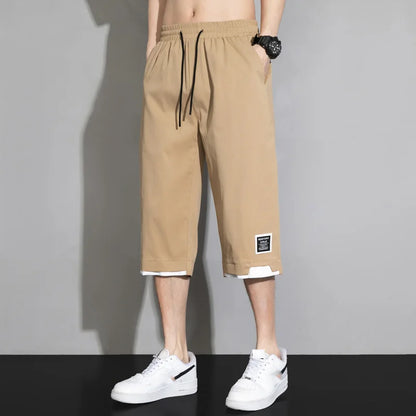 Plus Size Large Men's Shorts 2025 Summer New Trendy Loose Men's Sports and Casual Pants Jorts Baggy Cargo Mens Luxury Brands Man