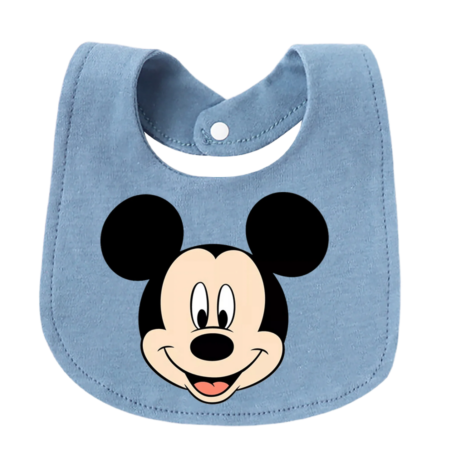Baby Bib 100% Cotton Soft Absorbent Baby Bib U-Shaped Baby Bib Suitable for Use by Newborns to Children Aged 3 Years for Feeding