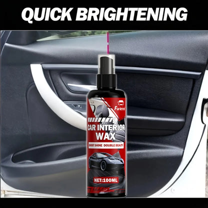 Car Interior Polish Spray – a Versatile Polishing Agent Suitable for Dashboards, Leather Seats, Plastic Trims, And Various Surfa