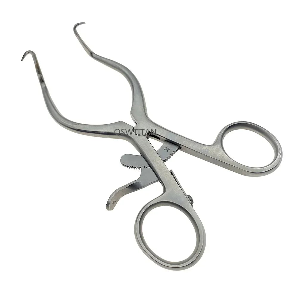 Stainless Steel Weitlaner Retractor 2 Claws Self-Retaining Retractor Orthopedic Bone Retractor Veterinary Surgical Instruments