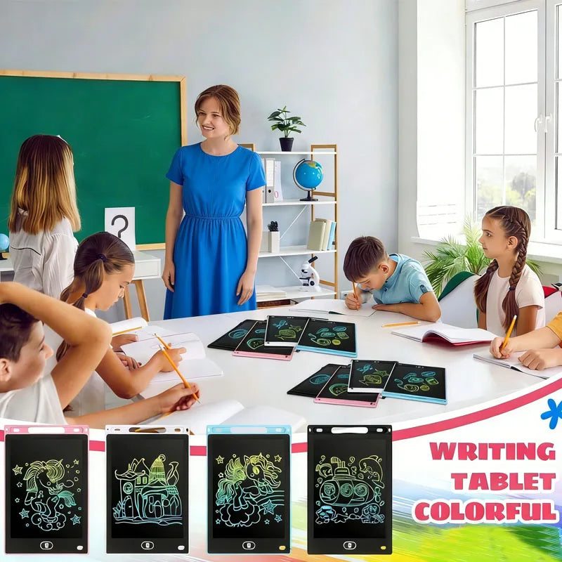8.5 Inch LCD Drawing Tablet Electronic Writing Board Handwriting Pads Portable Doodle Board  Travel Educational Toy Gift for Kid
