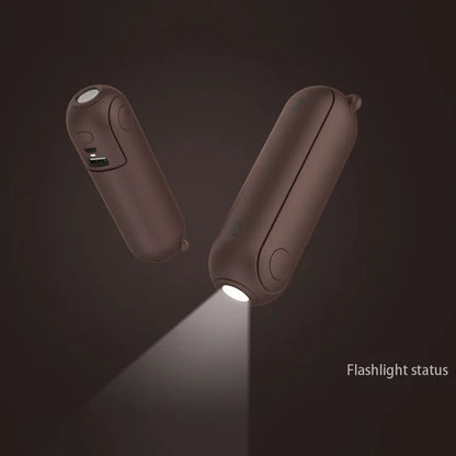Handheld Bear Electric Fan Portable Small Fan For Students Multi-functional Household Foldable USB Charging Stand-up Desktop Fan