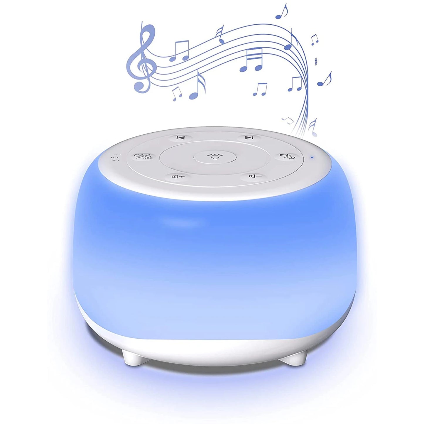 MBZ203 White Noise Machine Sleep Sound Machine for Baby Sleep Soother 7 Colors Night Lights 34 Soothing Sounds Adjustable Timer