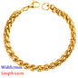 LUXUKISSKIDS Stainless Steel Couple Men/Woman Bracelets Fashion Curb Cuban Link Chains On Hand Rock Bracelet Wrist Jewelry Gifts