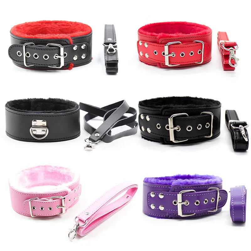 Neck Collars Adults Costumes Accessories Cosplay Sexual Games Toys Bdsm Bdsm Toys Sexy Lingerie Hot Gothic Collar For Erotic