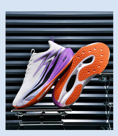 Men Running Shoes Speciality Marathon Sports Shoes Breathable Lightweight Carbon Board Women's Trend Athletic Sneakers Women