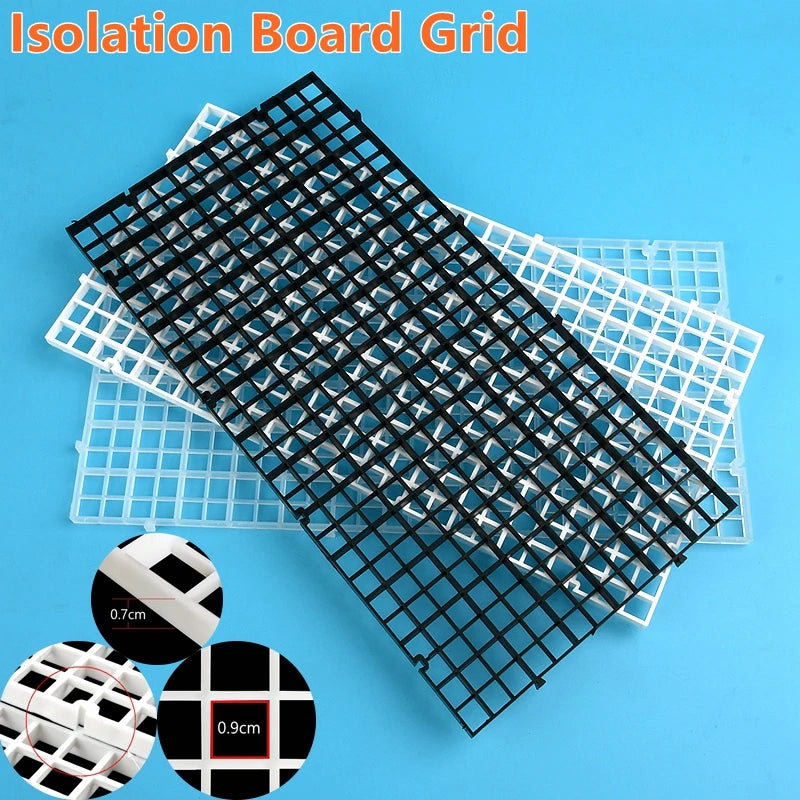 1PC Isolation Board Grid Aquarium Fish Tank Accessory Undergravel Bottom Plate Tray Multi Function Seperator Divider Board Net