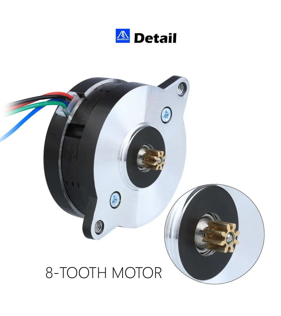 Mellow  36MM 8T LDO-36STH17-0354AHG / 36STH20-1004AHG NEMA14 Motor For Voron VzboT Sherpa Mini/Micro/ Vz-Hextrudort-Low Extruder