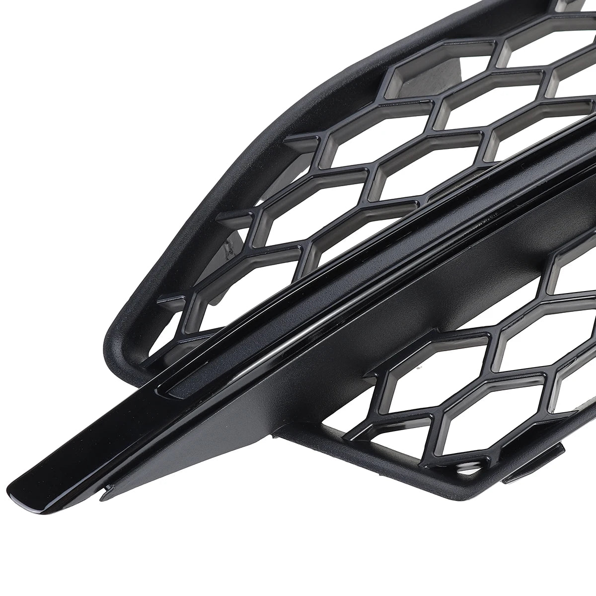 For Audi A3 S-Line S3 2014 2015 2016 Pair Car Front Bumper Fog Light Grille Cover Honeycomb Mesh Fog Lamp Cover Racing Grill