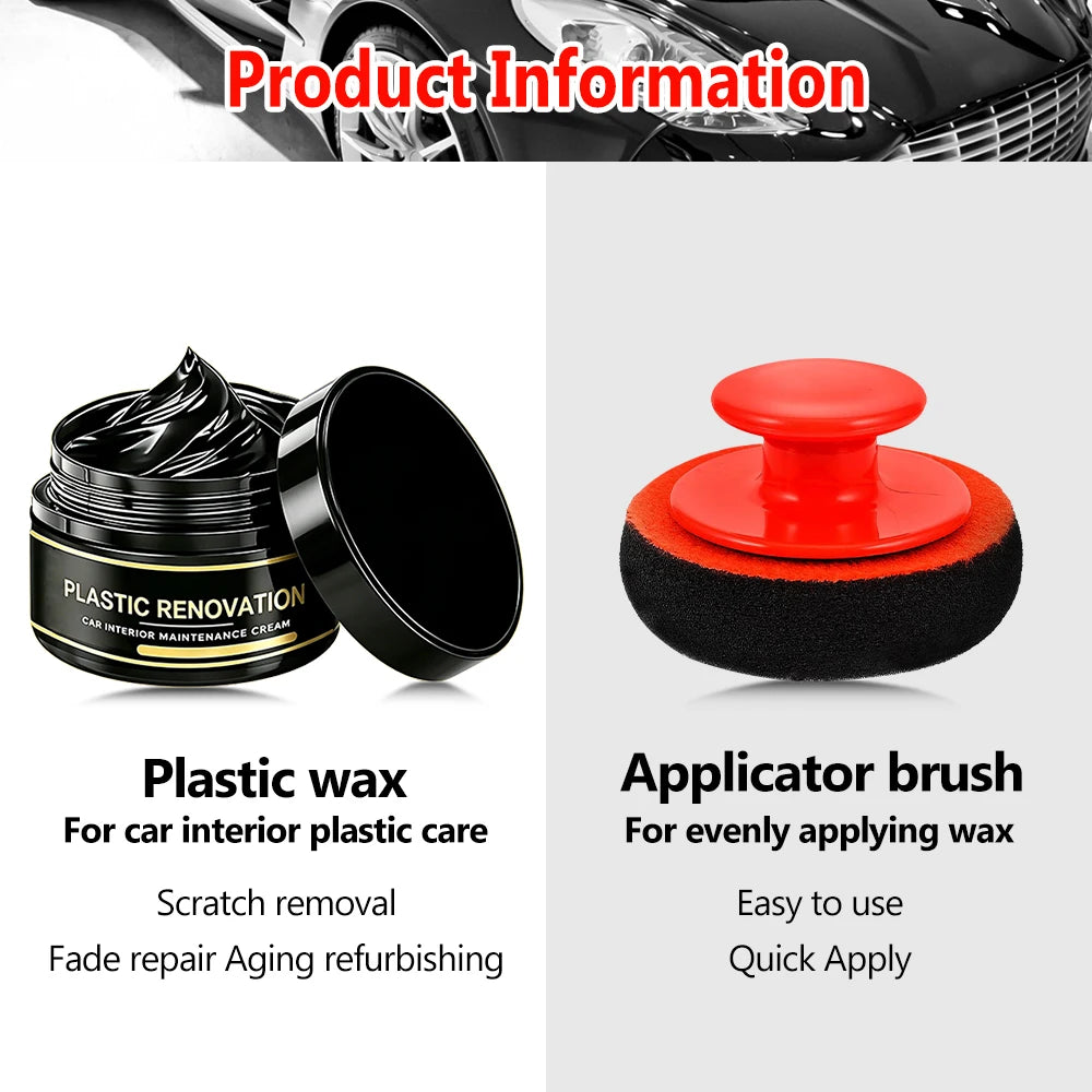 Car interior leather and plastic refurbishment, Paintable repair filler Fix small holes and scratches on smooth leather
