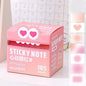 Mr. Paper 105/108Sheets/roll Pull-out Sticky Notes Student Stationery Sticky Notes Transparent Color Sticky Notes DIY Handbook
