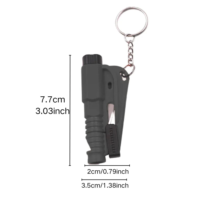 3 in 1 Safety Hammer Car Emergency Rescue Car Escape Tool Window Breaker Seat belt Cutter Compact Emergency Hammer Escape Tool