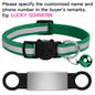 Customized Pet Collar Reflective Cat Collars Free Engraved Puppy Kitten Pet ID Nameplate Necklace With Bell Anti-lost For Cats