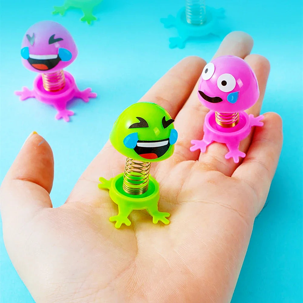 5-20Pcs DIY Assembled Springs Elves Toys Party Favor Perfect Class Treasure Box Carnival Prizes Birthday Gifts