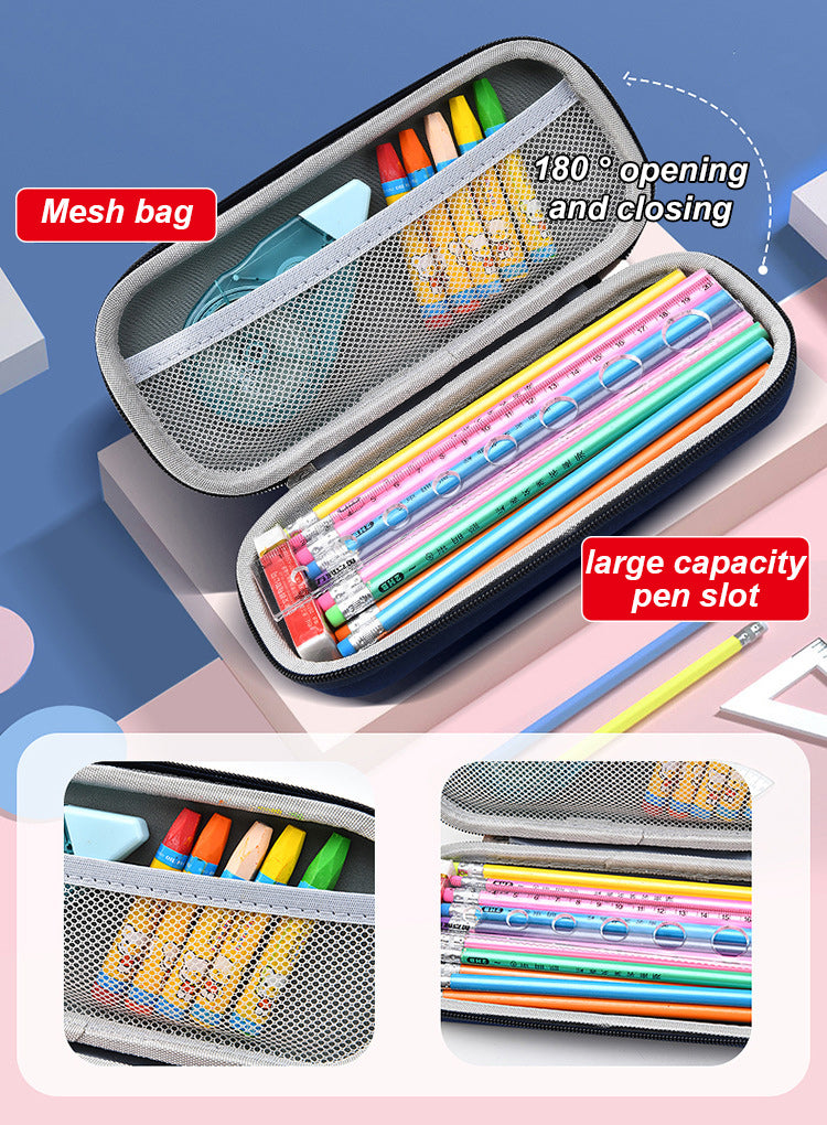 3D Kawaii Pencil Case EVA Large Capacity Waterproof Light Pencil Box for Student School Supply Stationery bag