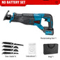 ONEVAN 3000W 10000SPM Cordless Electric Reciprocating Saw Wood Metal Pipe Cutting Electric Saw Chainsaw For Makita 18v Battery