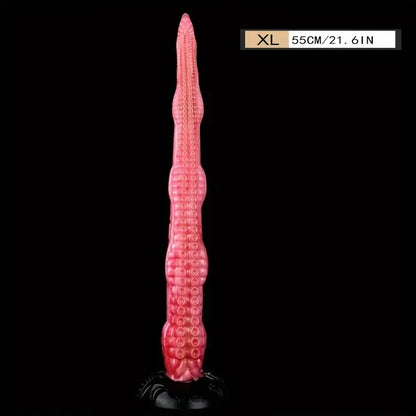 FAAK 65cm Long Butt Plug With Suction Cup S M L XL XXL Fantasy Octopus Leg Dildo Anal Beads 5 Sizes Sex Toys For Women Man