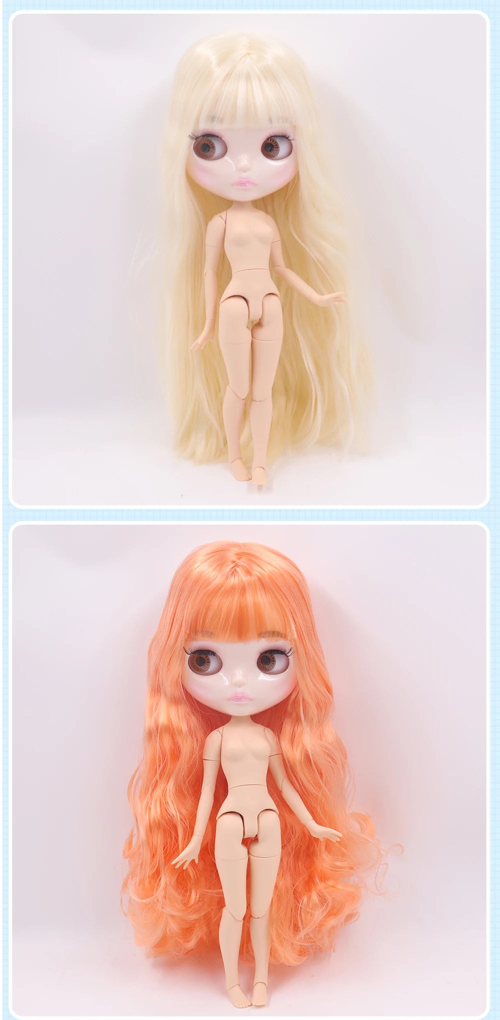 ICY DBS Blyth Doll 1/6 Joint Body 30CM BJD toys Natural shiny face with extra hands AB DIY Fashion Dolls girl gift