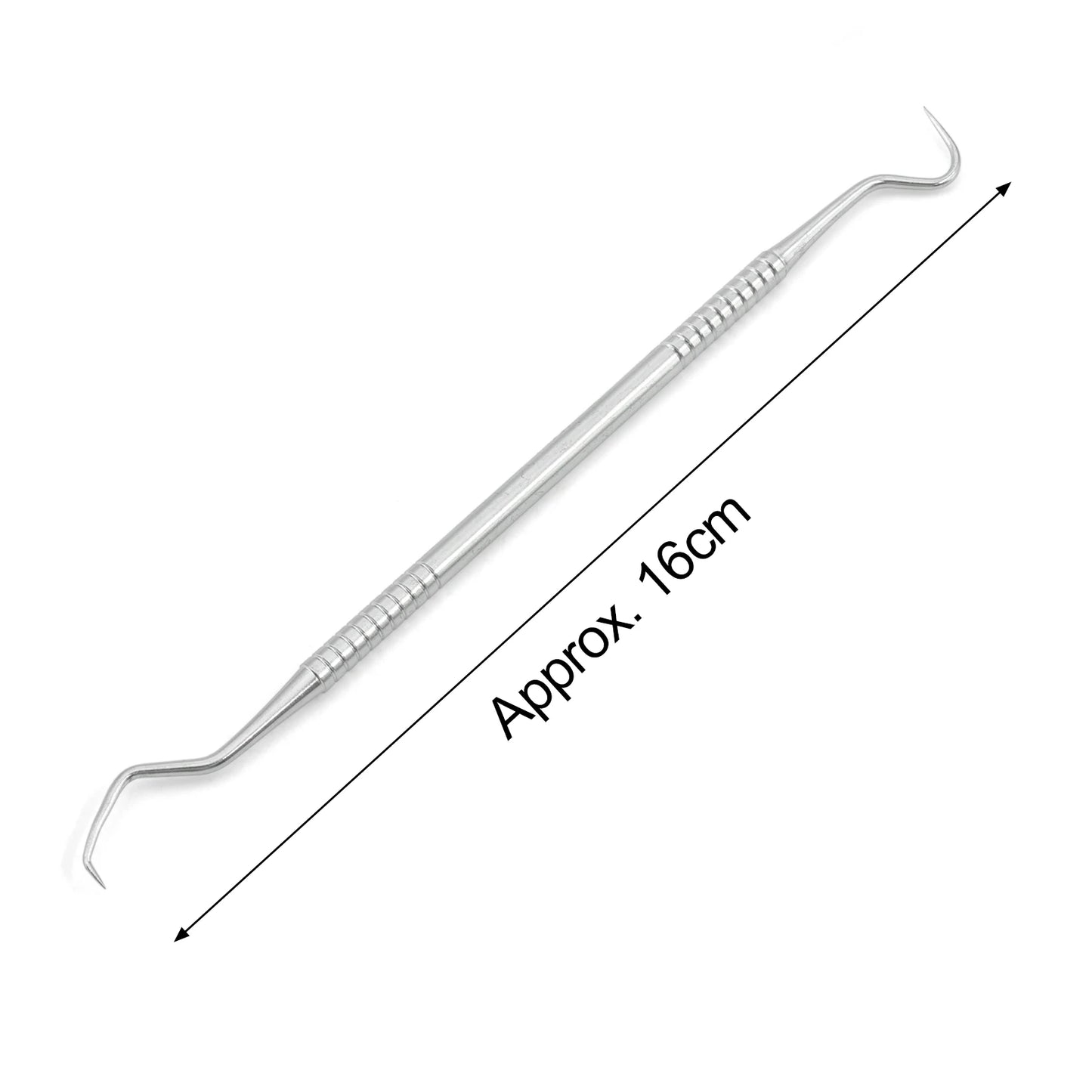 1PC Stainless Steel Dental Tool Dentist Teeth Clean Hygiene Explorer Probe Hook Pick Dentists Instruments Teeth Cleaning Tool