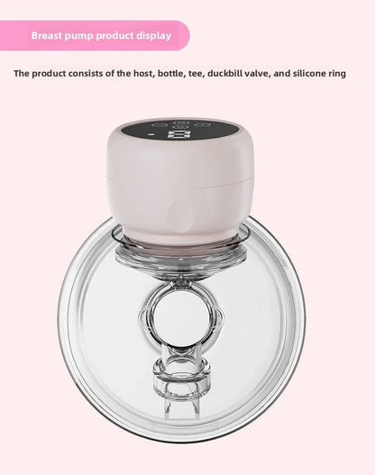 Wearable Electric Breast Pump Painless Double-Sided, Fully Automatic, Hands-Free Breast Collector for Breastfeeding Accessories