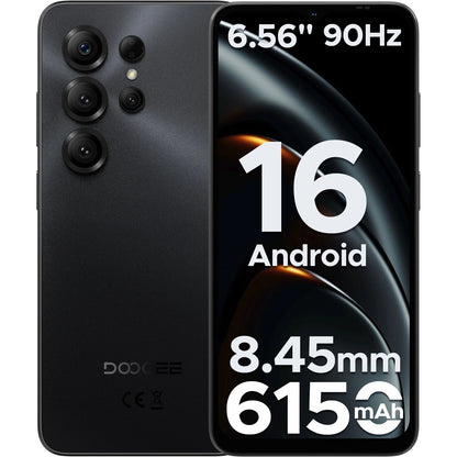 Global Version DOOGEE Note56 X Android Smartphone 16 "battery 6150 mAh 24 Go RAM (3 + 21) 64 Go ROM Phone mobile