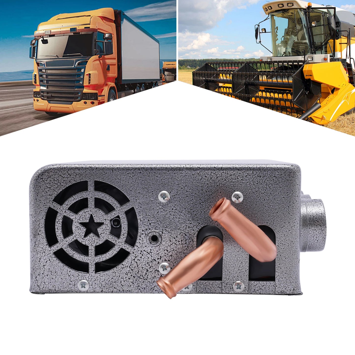 Universal Under Dash Heater Defroster+Speed Switch Car Truck 4 Ports 12V