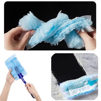 30 Pieces Duster Refills, Disposable Duster Refills Compatible for SwifferDuster HY