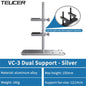 TEUCER VC-3 Dual Pillar Graphics Video Card Bracket PC Case DIY Accessories Aluminum Alloy GPU Support Bracket For 12/14cm Fan
