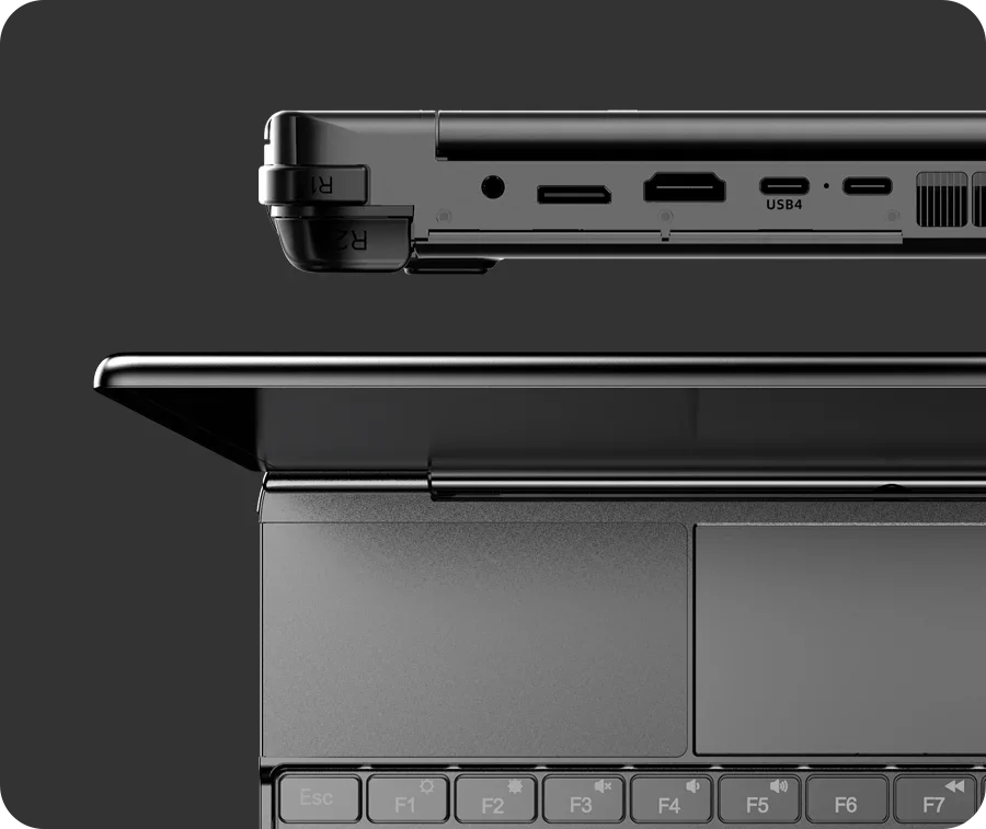 Fierce Ultra GPD 2025 WIN Max 2 Gaming Laptop - 32GB RAM 1TB/2TB SSD AMD 8840U CPU AI9 HX370 Mini PC for High-Performance Comput