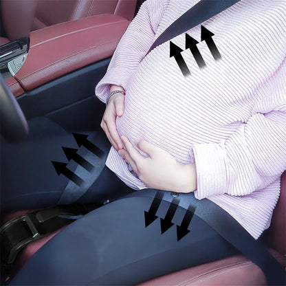 Pregnant Woman Car Seat Safety Belt Adjuster Unborn Baby Moms Belly Driving Protector Car Seat Belt Extender For Maternity