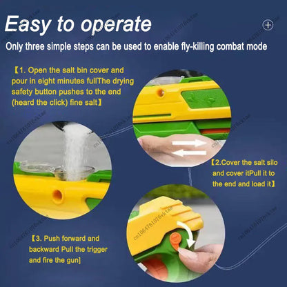 New Mosquito And Fly Repellent Gun 3.0 Version Birthday Gift Salt Bullet Toy Gun Hunting Gun Adult Toy Gun Mosquito And Fly Repe