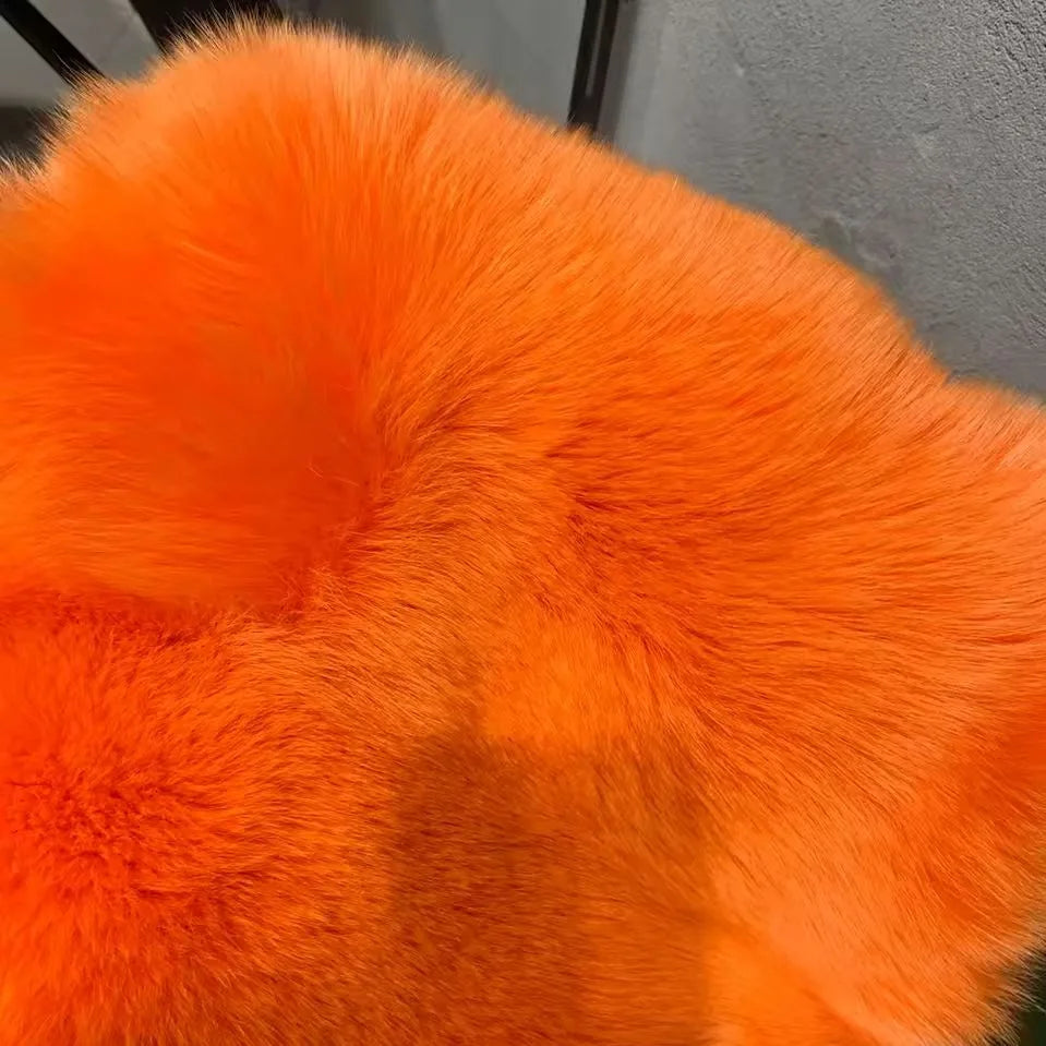 Short Coat Women Faux Fur Fox Coats Jackets Turn Down Collar Coat Thick Y2k Streetwear Jacket Work Outerwear Autumn Winter 2025