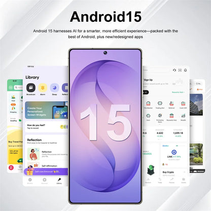 New Mobile Phones for S26 Ultra Smartphone Android 5G 7.3HD Cell Phone 22G+2TB 7800mAh Unlocked Dua Sim Wifi Global Version