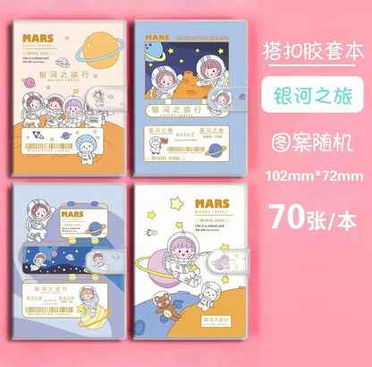 Kawaii Mini Portable Notebook Small Notepad For Daily Notes School Office Stationery Convenient To Carry Cute