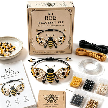 DIY Beaded Bracelet Making Kit,All in 1 Jewelry Making Set Beginner-Friendly Beaded Animal Making Kits,(Non Finished Products)
