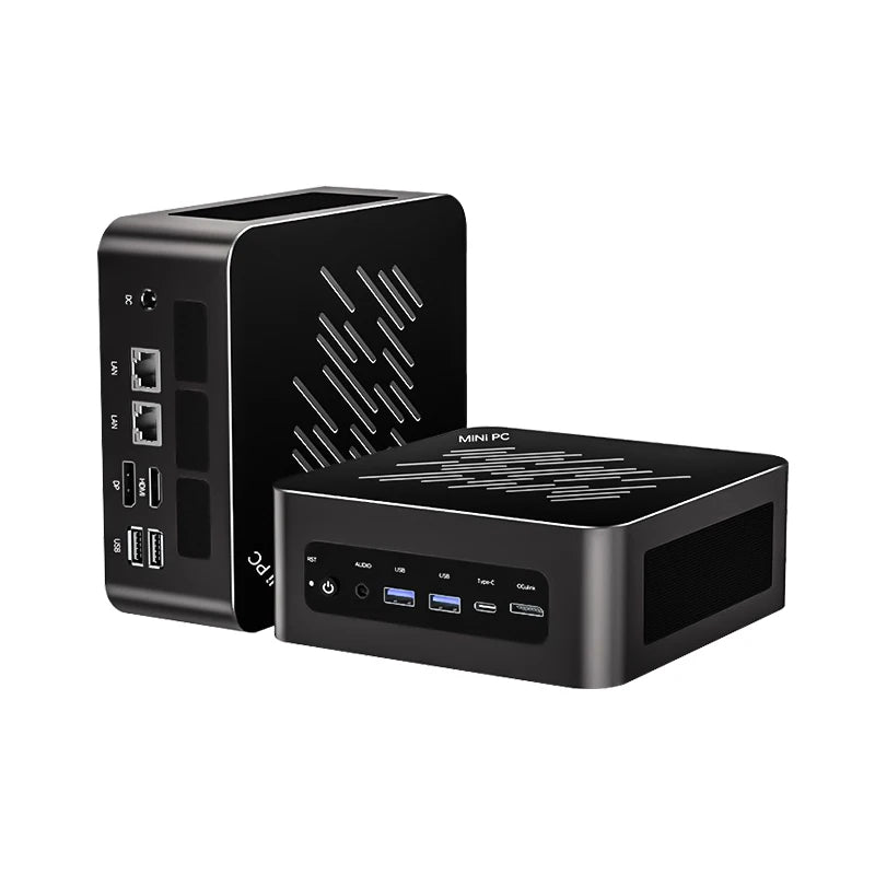Topton Gaming Mini PC OCuLink AMD Ryzen AI 9 HX 370 AI 7 PRO 360 Ryzen 7 8845HS/7840HS Desktop Small Computer Windows 11 WiFi6E