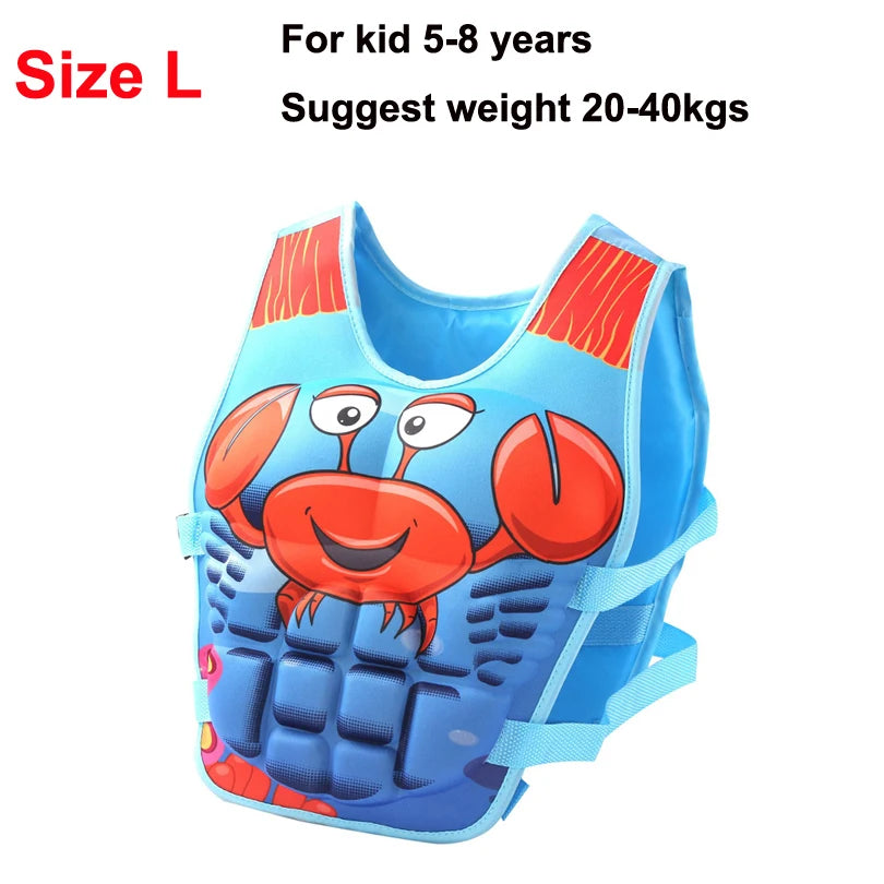 Boy Girl Non Inflatable Swim Vest Safer Baby Float Vest Swimwear Kids Good Swimming Learning Helper Swimming Pool Accessories