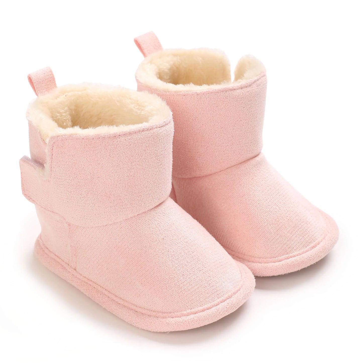 New Baby Boots For Winter Warmth 0-18M Newborn Baby Velcro Soft Sole Anti Slip Front Shoes Baby Shoes Warm Snow Boots