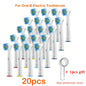 For Oral-B Dupont Bristle Electric Toothbrush Heads Whiten Teeth Daily Clean Soft Care Teeth Function D100 D25 D30 4/8/16pcs