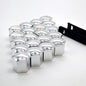 17mm/19mm/21mm 20Pcs Car Wheel Nut Caps Protection Covers Caps Auto Hub Screw Cover Black Car Tire Bolt Nut Cap Tyre Decoration