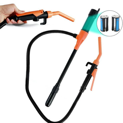 Handheld Electric Oil Siphon Pump Liquid Transfer Battery Powered Portable Water Gas Extractor Tool Car Petrol Fuel Siphon Pump
