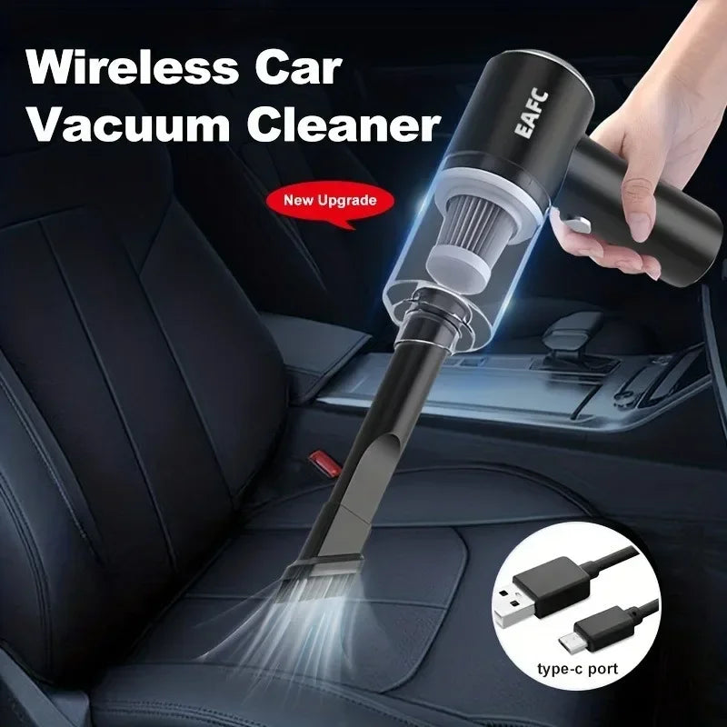 Wireless Vacuum Cleaner Mini Dust Collector Small Suction Force Home Car Dual-Use Handheld Cleaning Appliances USB Charging