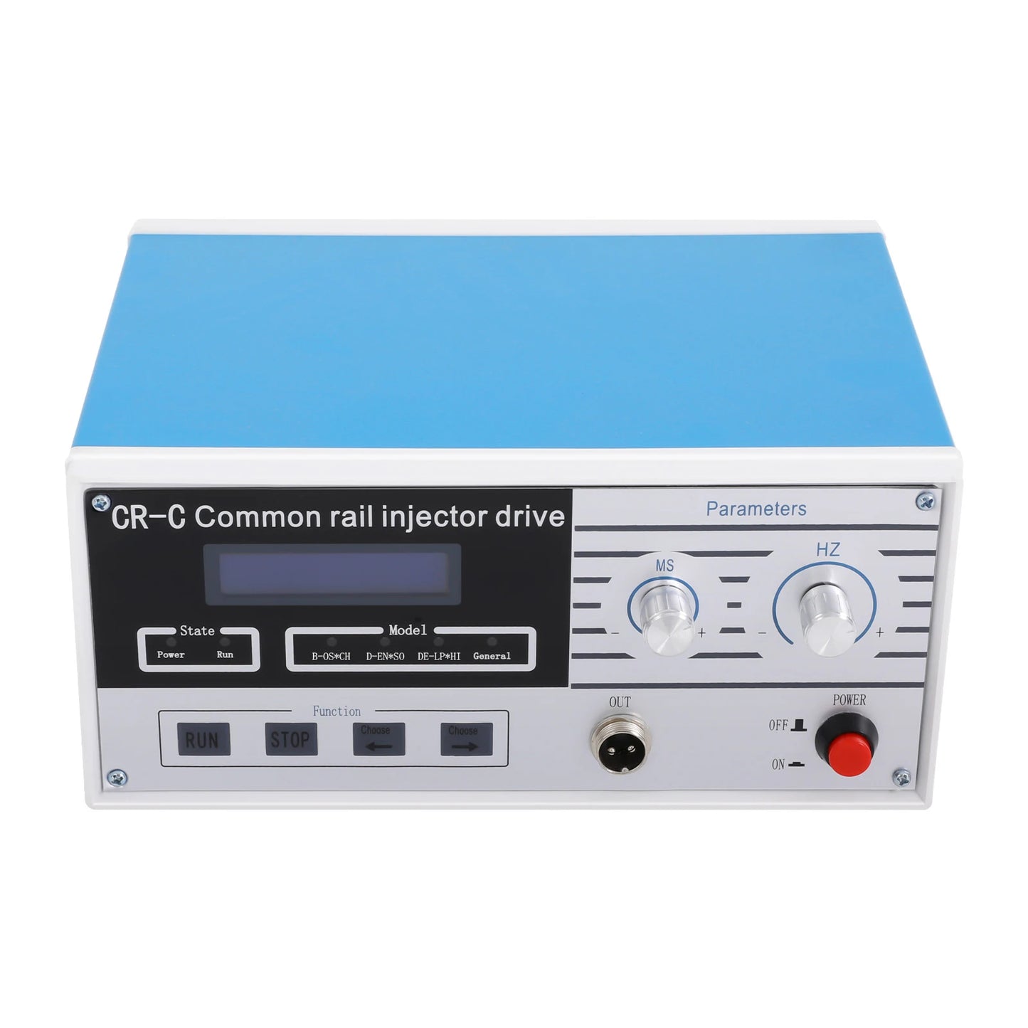 Diesel Injector Tester Tool Kit, CR-C Multifunctional Common Rail Injector Tester S60H Fuel Nozzle Tester 0-60MPa Pressure Gauge