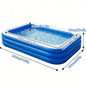 Foldable Inflatable Pool Thickened Family Swimming Pools Adult & Children Paddling Pool for Garden Backyard Summer Water Parties