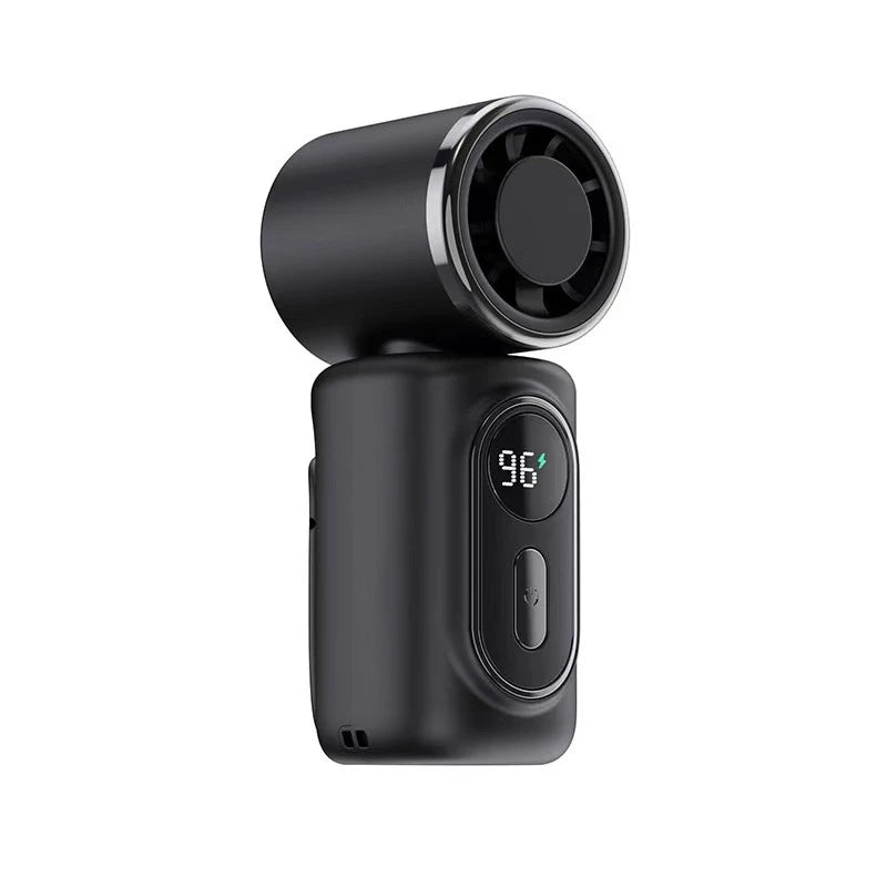 Lenovo Mini Handheld Cooling Clip Fan 100 Gear Speed Adjustment Lightweight Design Fan USB Charging For Outdoor Camping Gift